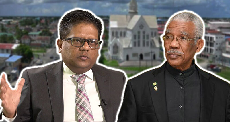 Ashni Singh David Granger Guyana Press