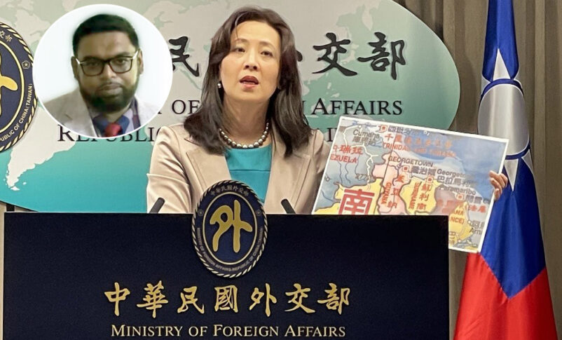 Irfaan Taiwan Guyana press