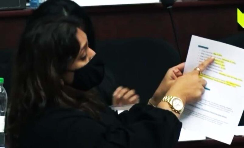 Priya Manickchand endorsing rushed poor quality work