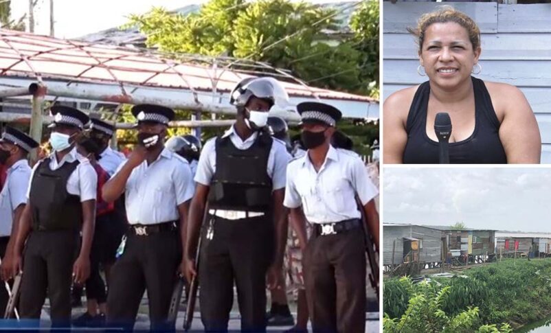 Venezuelan squatters