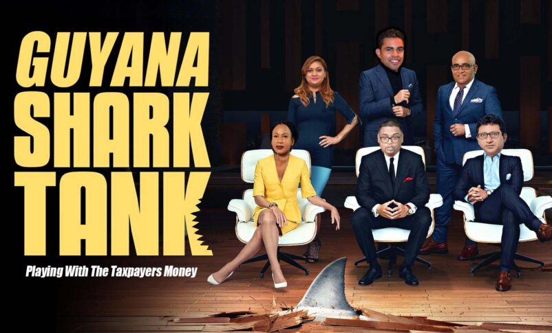 Shark tank guyana press