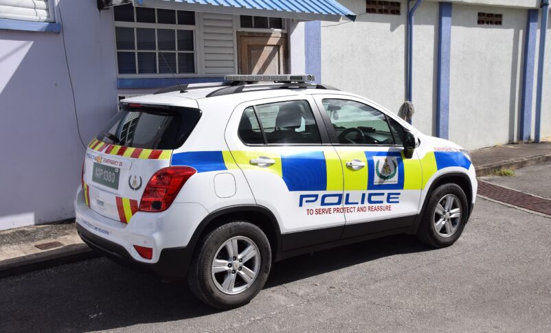 Police car in Barbados