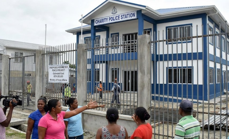Charity Police Station Fence