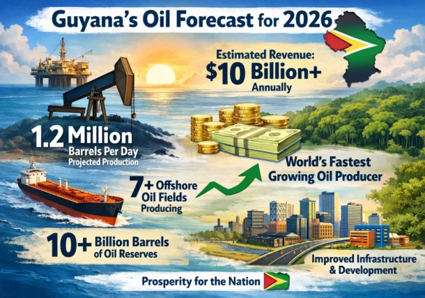 Guyana oil forcast