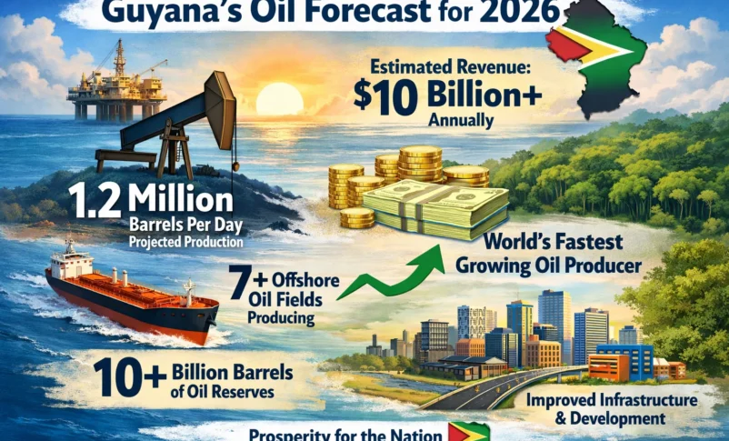Guyana oil forcast